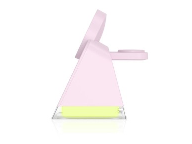 Tech-Protect QI15W-A43 3in1 MagSafe Inductive Charger - Pink Tech-Protect QI15W-A43 3in1 MagSafe Inductive Charger - Pink