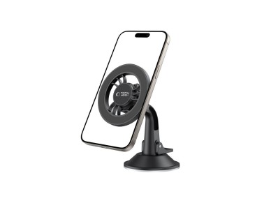 Suporte magnético Tech-Protect N56 MagSafe para carro, para painel e para-brisa - Preto Suporte magnético Tech-Protect N56 MagSafe para carro, para painel e para-brisa - Preto