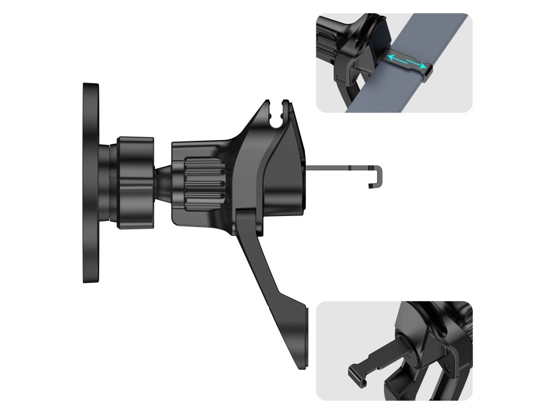 Suporte magnético para saída de ar do carro Tech-Protect N56 MagSafe - Preto