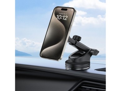 Suporte magnético para carro Tech-Protect N58 MagSafe para instalação no painel, para-brisa ou saída Suporte magnético para carro Tech-Protect N58 MagSafe para instalação no painel, para-brisa ou saída