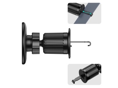 Suporte magnético para saída de ar do carro Tech-Protect N58 MagSafe - Preto Suporte magnético para saída de ar do carro Tech-Protect N58 MagSafe - Preto