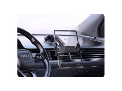 Soporte para tablet de coche Tech-Protect V4 para montaje en el habit�culo - Negro