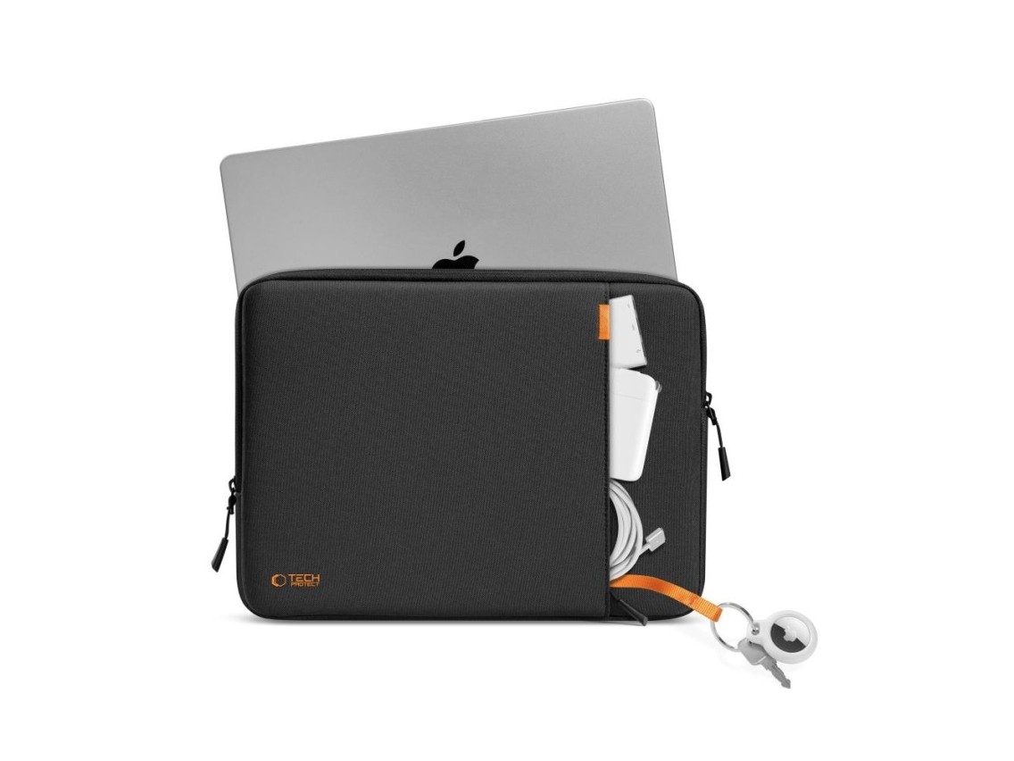Capa para notebook Tech-Protect Defender 13-14" - Preta