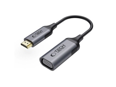 Tech-Protect UltraBoost HDMI / VGA FULL HD 60 Hz adapter - black