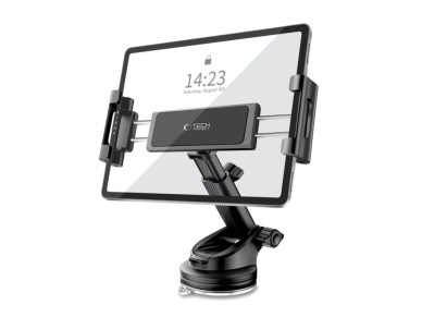 Soporte para tablet de coche Tech-Protect V4 para montaje en el habit�culo - Negro