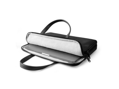 Bolsa de transporte Tech-Protect para laptop de 15 a 16 polegadas - Preta Bolsa de transporte Tech-Protect para laptop de 15 a 16 polegadas - Preta