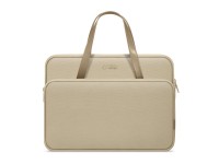 Bolsa de transporte Tech-Protect para laptop de 15 a 16 polegadas - Bege