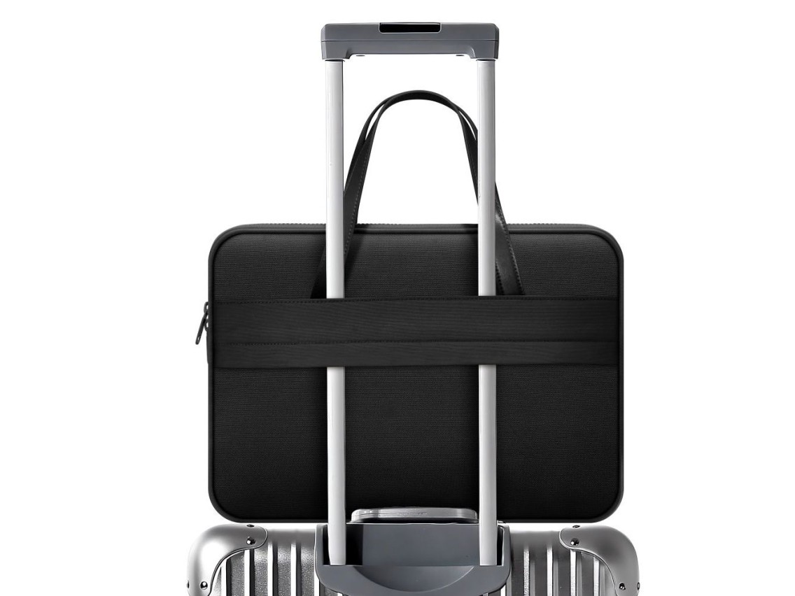 Bolsa de transporte Tech-Protect para laptop de 13 a 14 polegadas - Preta