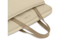 Bolsa de transporte Tech-Protect para laptop de 13 a 14 polegadas - Bege Bolsa de transporte Tech-Protect para laptop de 13 a 14 polegadas - Bege
