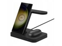 Tech-Protect QI15W-A37 3in1 Induction Wireless Charger 15W - Black