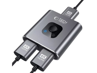 Tech-Protect HB07 HUB Adapter 2in1 HDMI 4K 60HZ - gray
