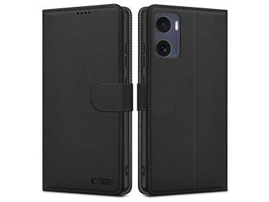 Tech-Protect Wallet Case for Motorola Moto G05 / E15 - Matte Black Tech-Protect Wallet Case for Motorola Moto G05 / E15 - Matte Black