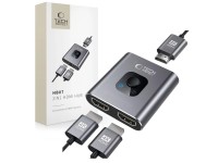 Tech-Protect HB07 HUB Adapter 2in1 HDMI 4K 60HZ - gray