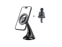Suporte para carro Tech-Protect N56 para painel, para-brisa ou saída de ar - Preto Suporte para carro Tech-Protect N56 para painel, para-brisa ou saída de ar - Preto