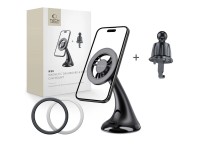 Suporte para carro Tech-Protect N56 para painel, para-brisa ou saída de ar - Preto Suporte para carro Tech-Protect N56 para painel, para-brisa ou saída de ar - Preto