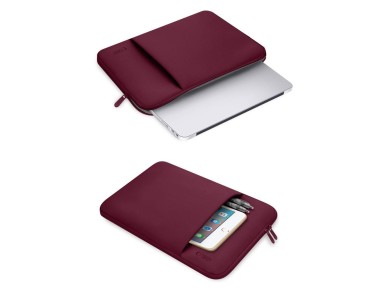Capa para laptop Tech-Protect em neoprene de 15 a 16 polegadas - Bord�
