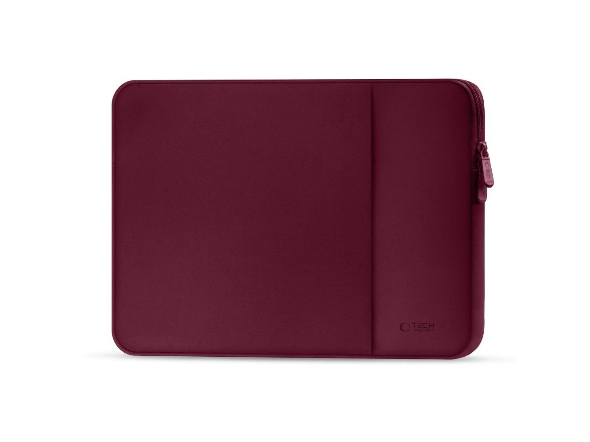 Capa para laptop Tech-Protect em neoprene de 15 a 16 polegadas - Bordô