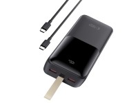 Powerbank Tech-Protect PB03 30000mAh 22.5W - preto Powerbank Tech-Protect PB03 30000mAh 22.5W - preto