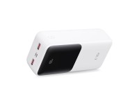 Powerbank Tech-Protect PB03 30000mAh 22.5W - branco Powerbank Tech-Protect PB03 30000mAh 22.5W - branco