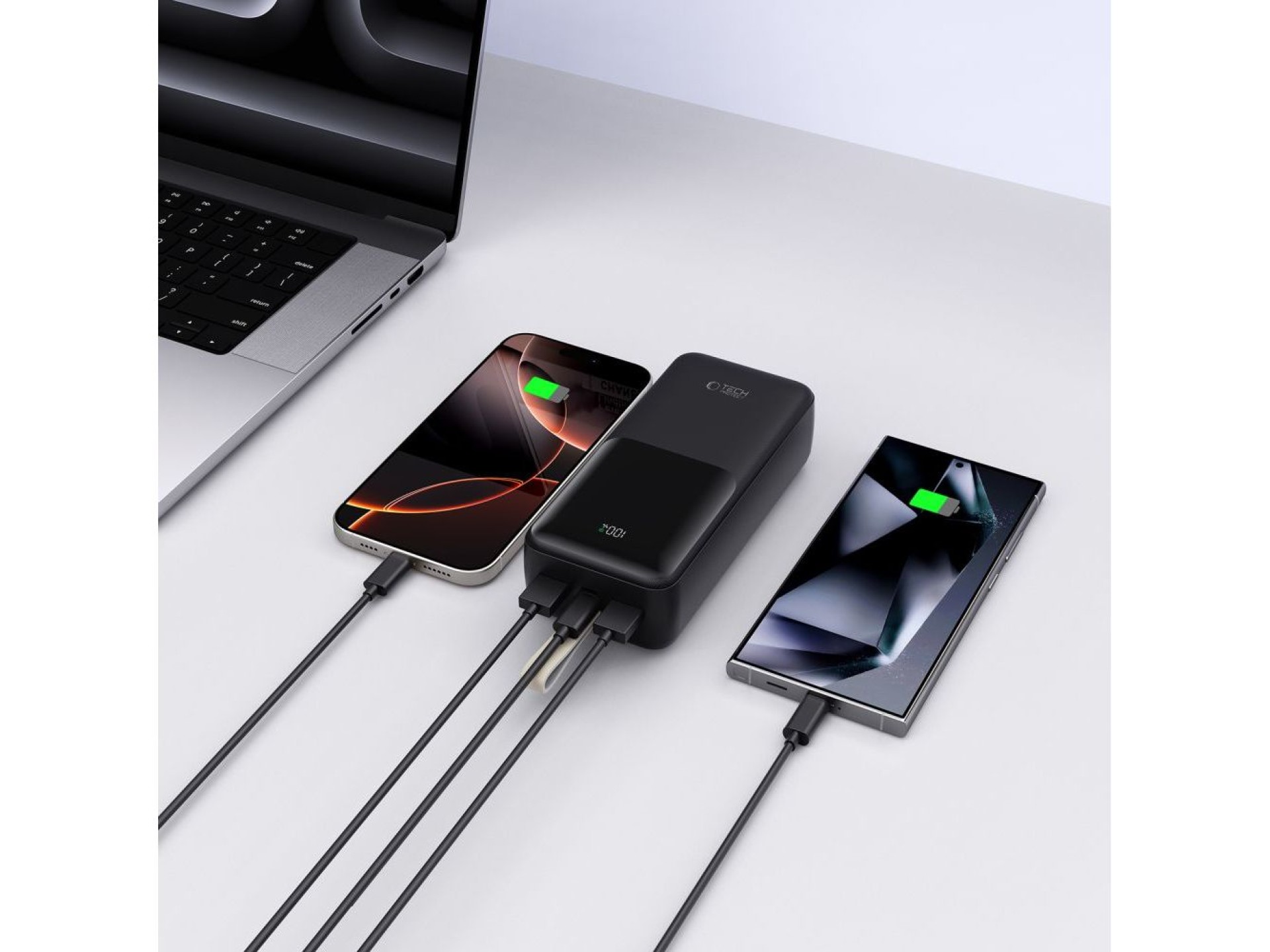 Powerbank Tech-Protect PB03 30000mAh 22.5W - preto