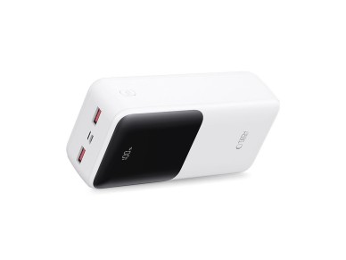 Powerbank Tech-Protect PB03 30000mAh 22.5W - white Powerbank Tech-Protect PB03 30000mAh 22.5W - white