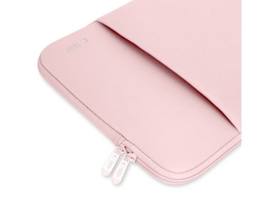 Capa para laptop Tech-Protect de neoprene de 14" - Rosa