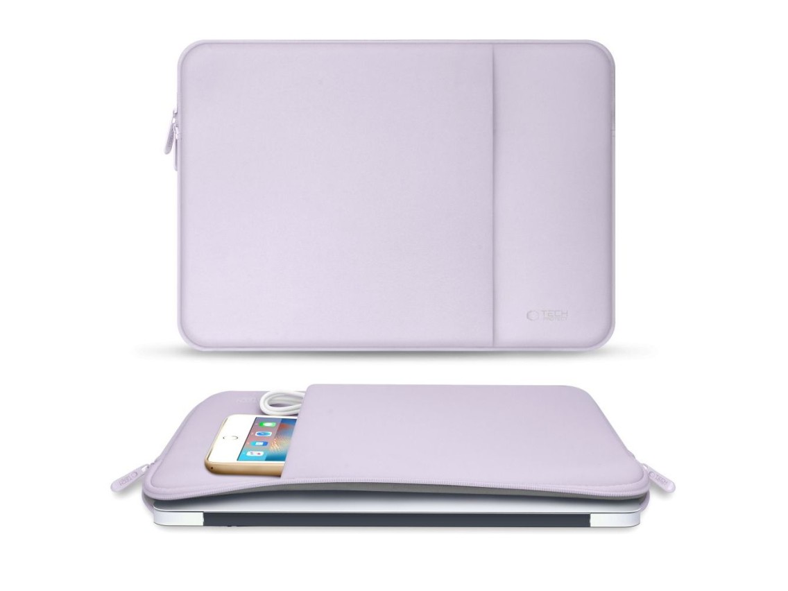 Tech-Protect Neoprene Laptop Case 15-16" - Purple