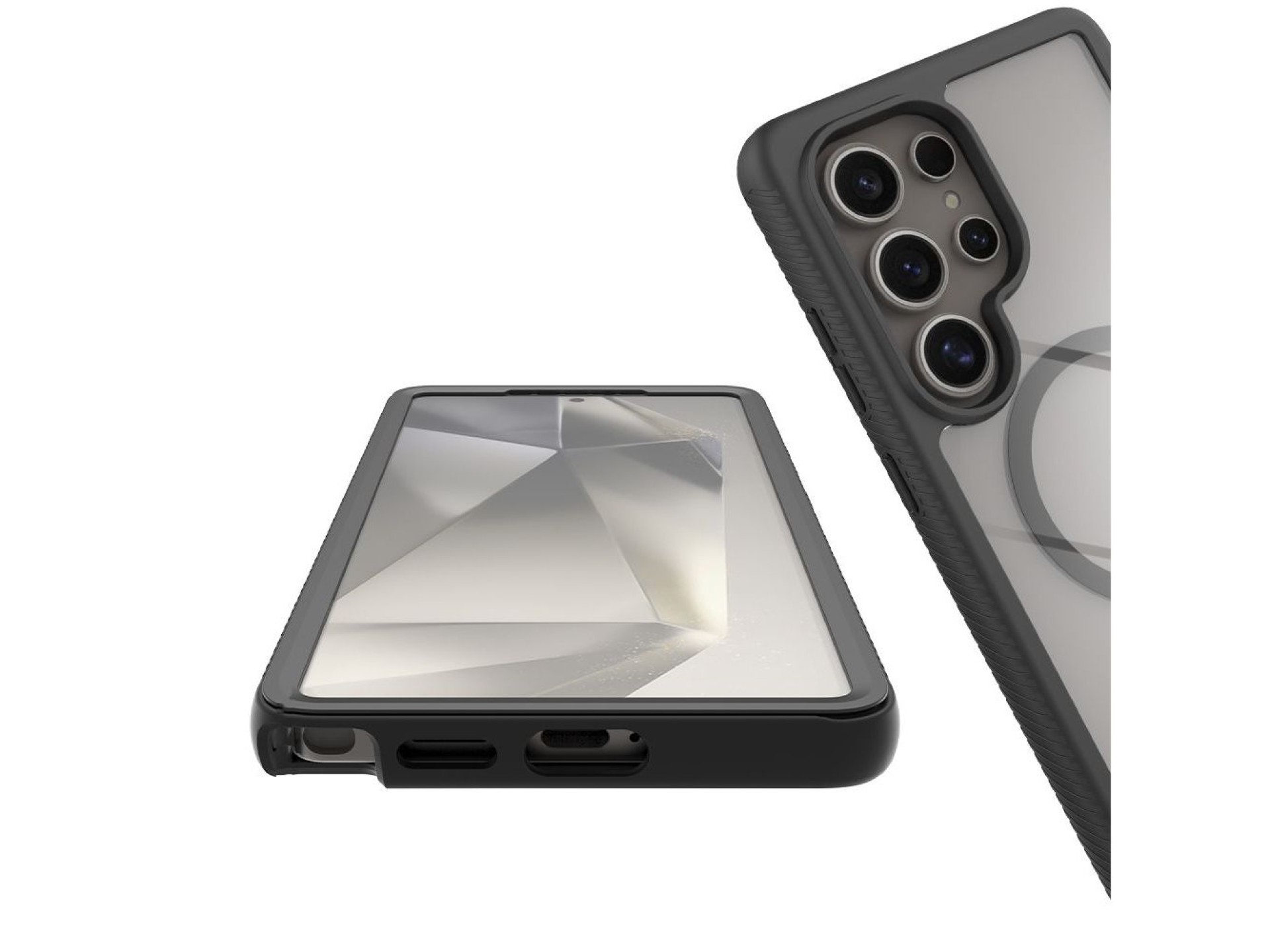 Funda Tech-Protect Defense MagSafe para Samsung Galaxy S25 Ultra - Negra