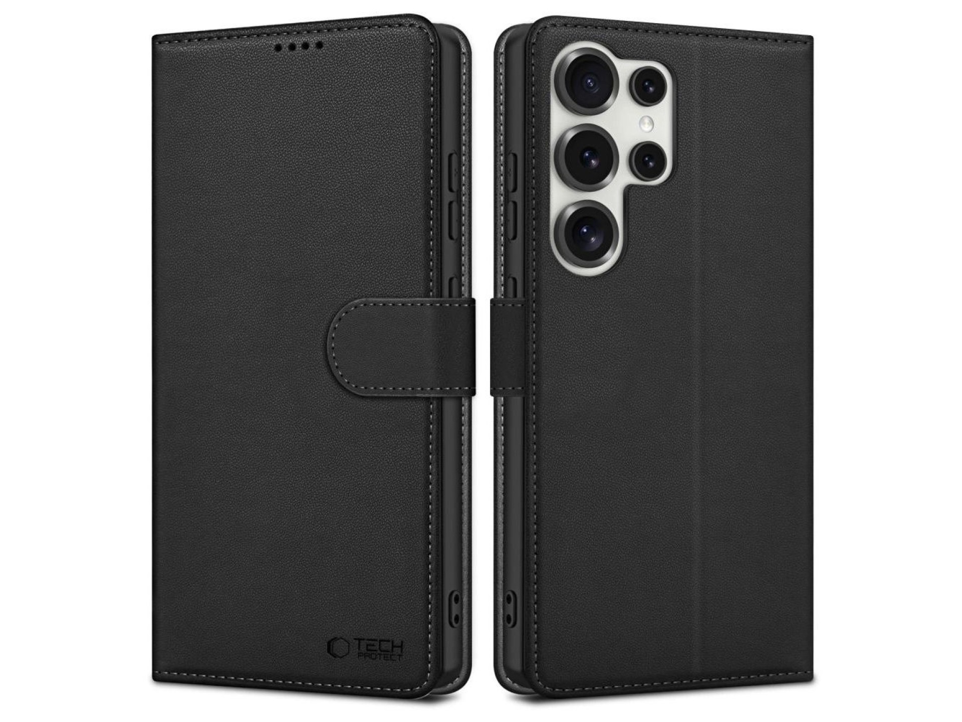 Capa carteira Tech-Protect para Samsung Galaxy S25 Ultra - Preta