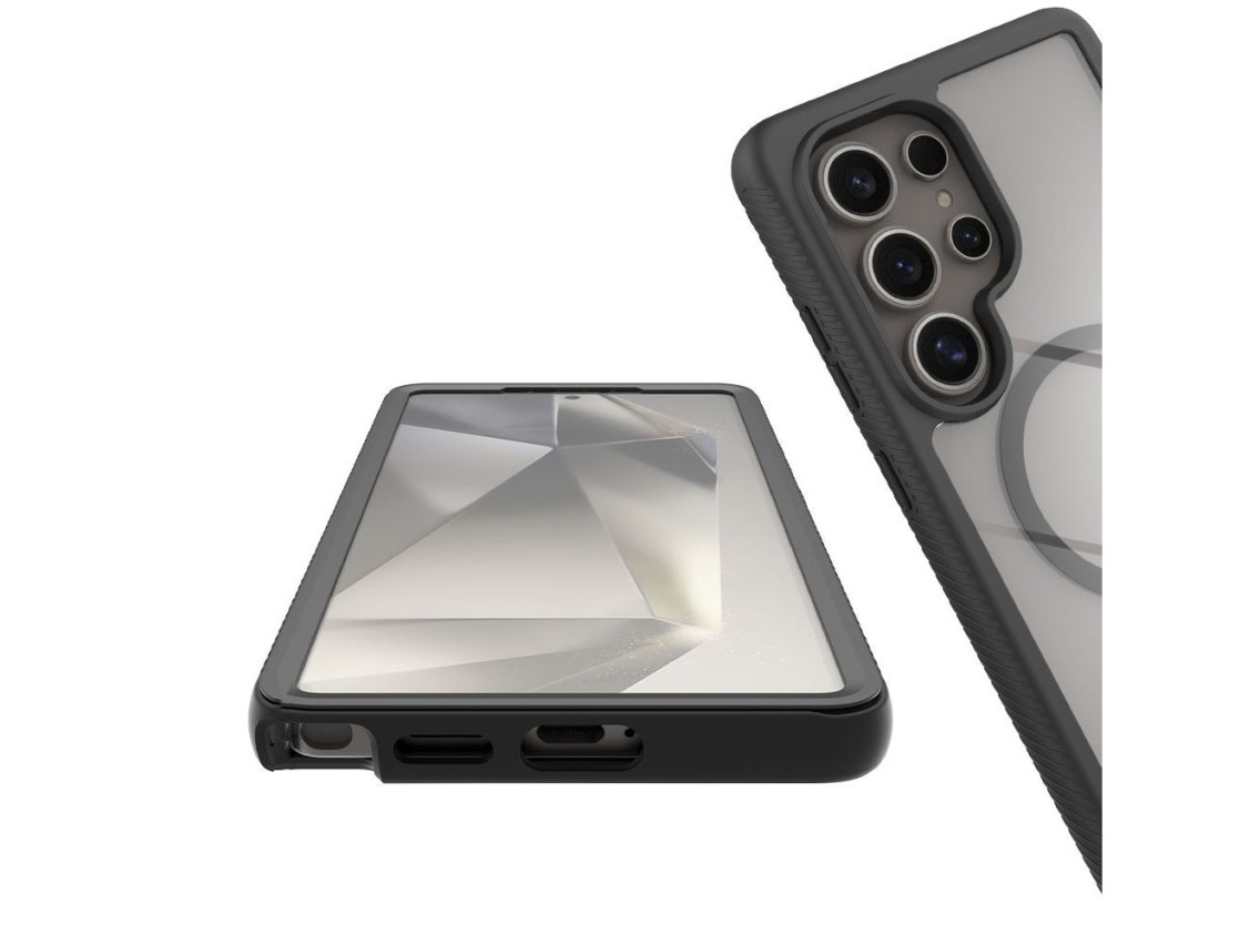 Funda Tech-Protect Defense MagSafe para Samsung Galaxy S25 Ultra - Negra