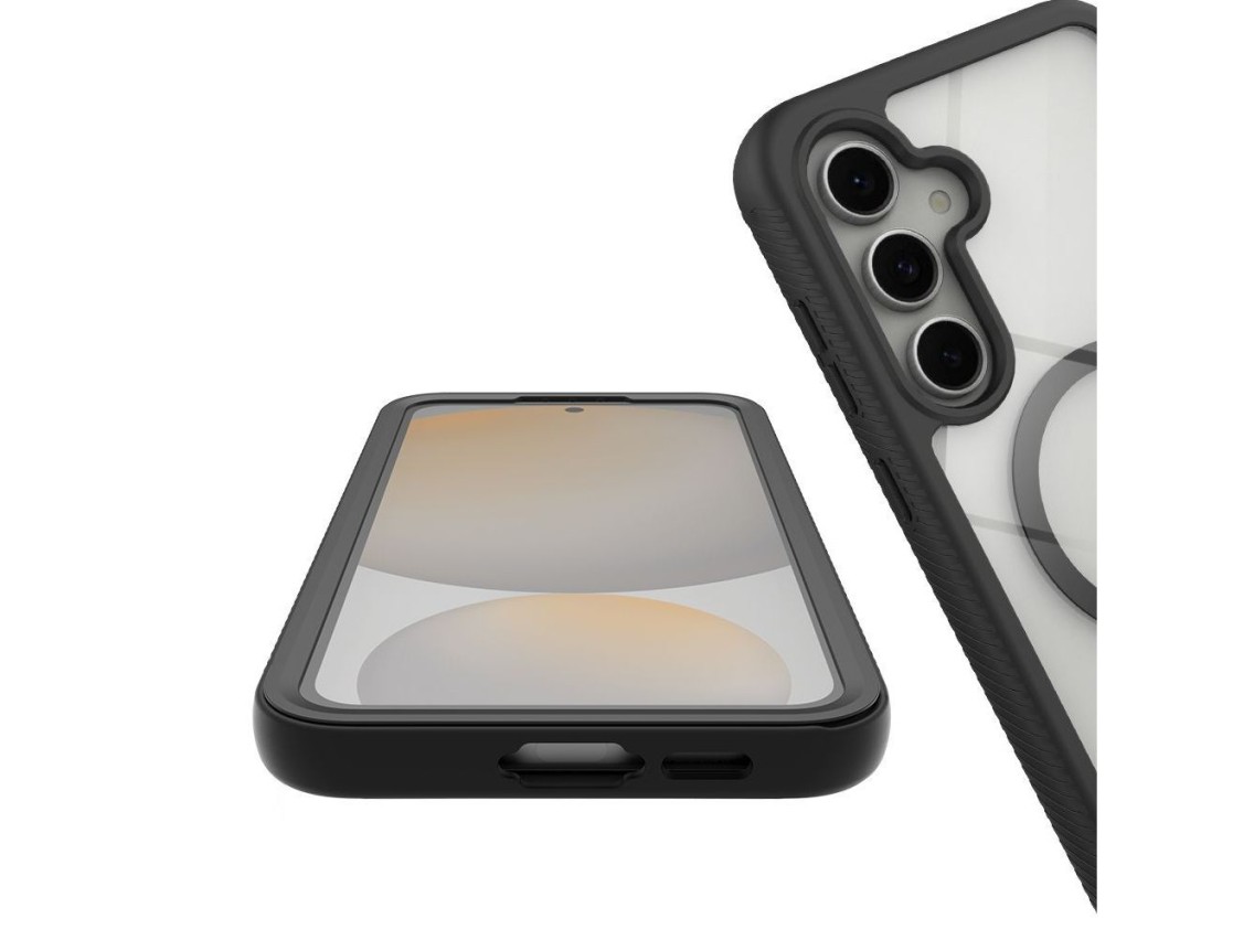Capa Tech-Protect Defense MagSafe para Samsung Galaxy S25 - Preta
