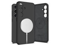 Capa Tech-Protect de silicone líquido MagSafe para Samsung Galaxy S25 - Preta Capa Tech-Protect de silicone líquido MagSafe para Samsung Galaxy S25 - Preta