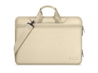 Bolsa para laptop Tech-Protect Pocket de 15-16 polegadas - Bege Bolsa para laptop Tech-Protect Pocket de 15-16 polegadas - Bege