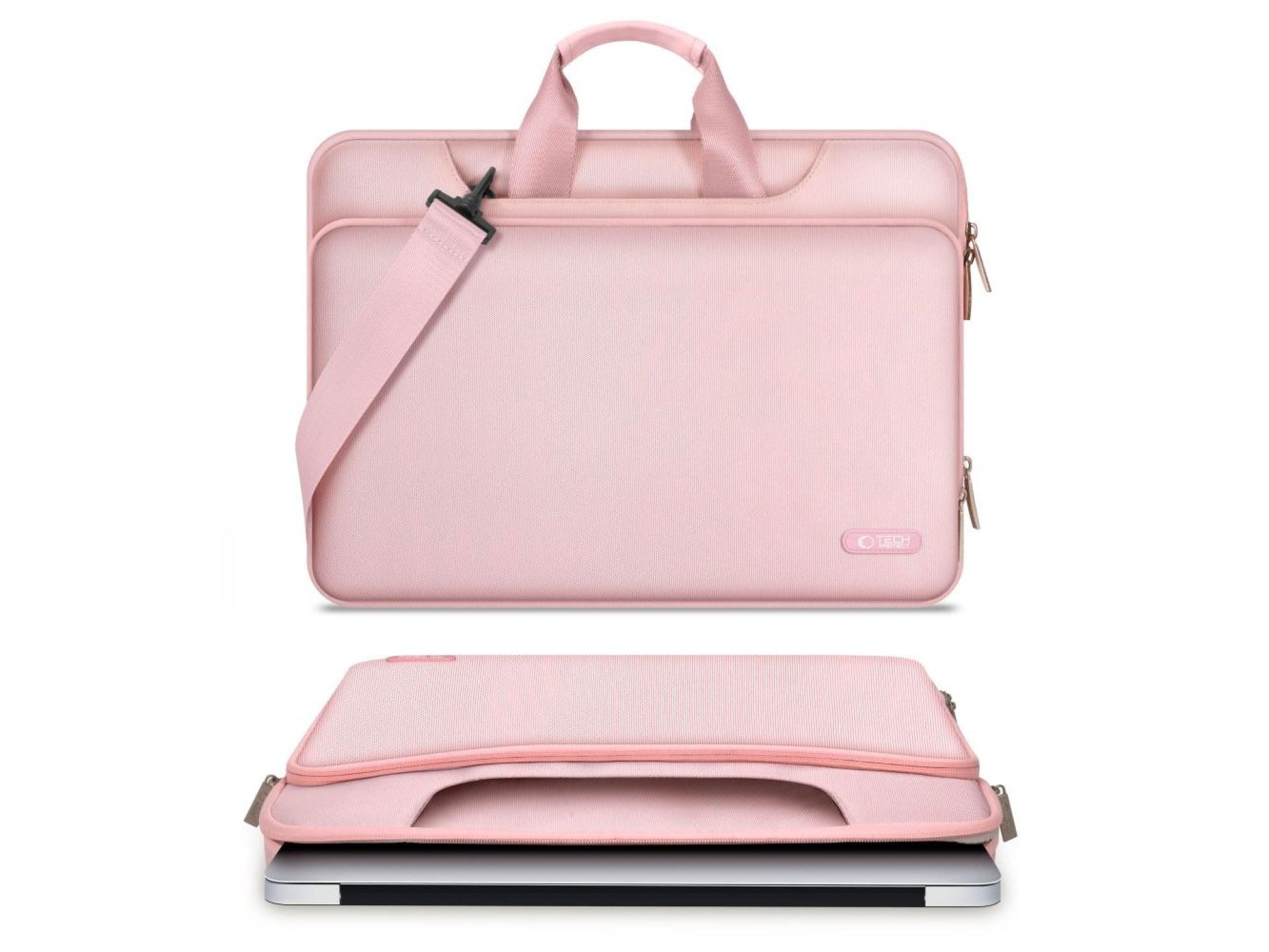 Bolsa para laptop Tech-Protect Pocket 15-16 - Rosa