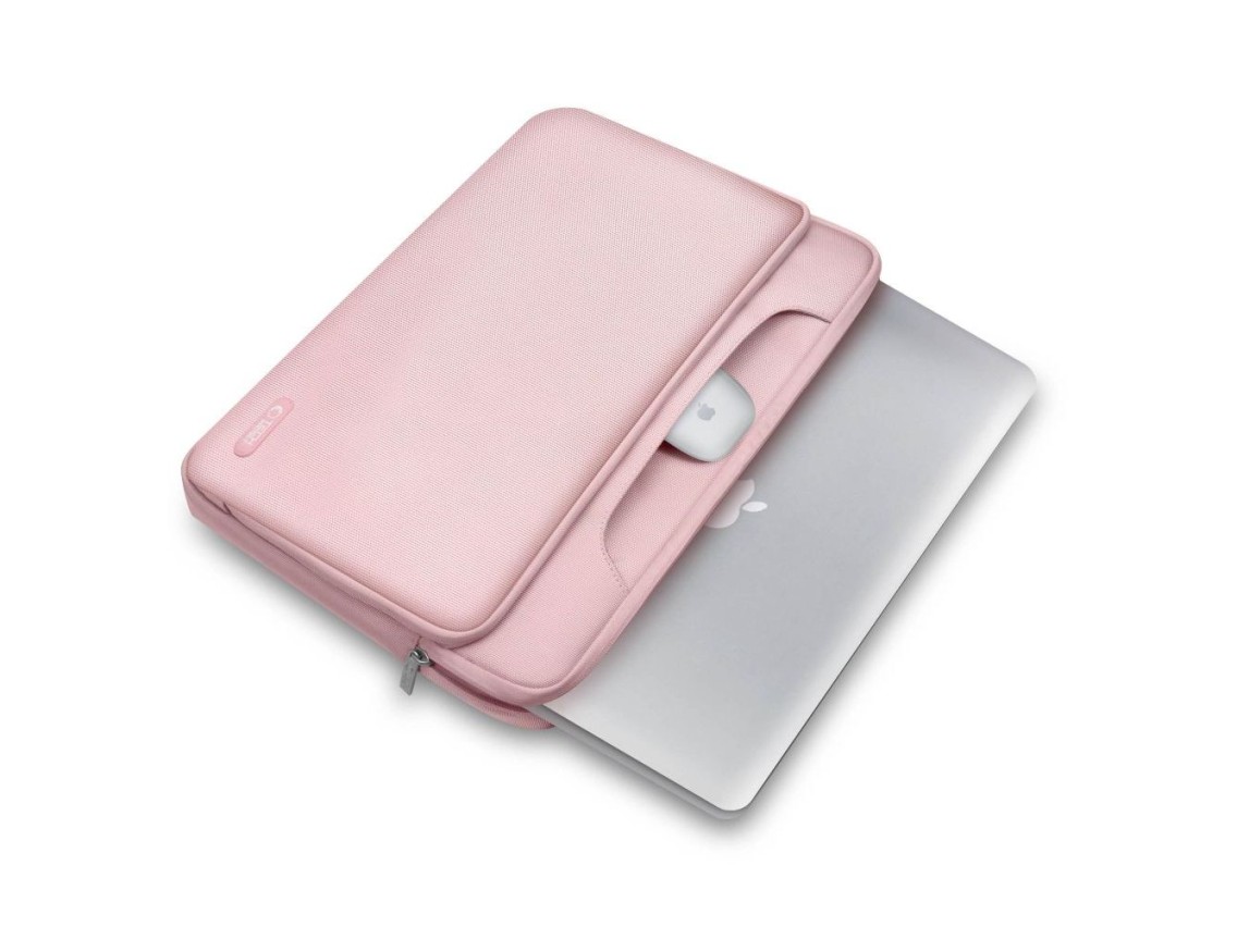 Bolsa para laptop Tech-Protect Pocket 15-16 - Rosa