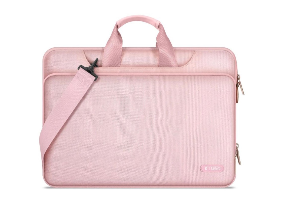 Bolsa para laptop Tech-Protect Pocket 15-16 - Rosa
