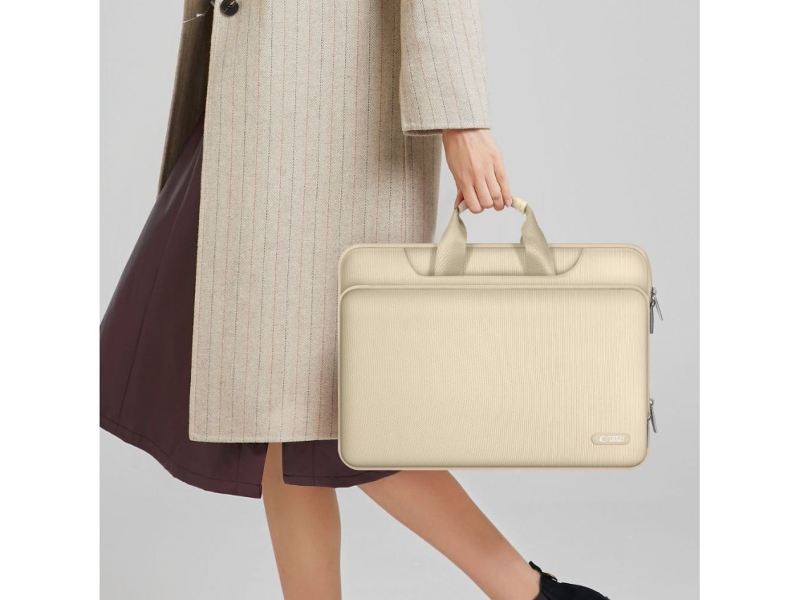 Tech-Protect Pocket 13-14 Laptop Bag - Beige