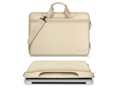 Tech-Protect Pocket 13-14 Laptop Bag - Beige