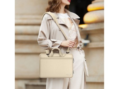 Tech-Protect Pocket 13-14 Laptop Bag - Beige