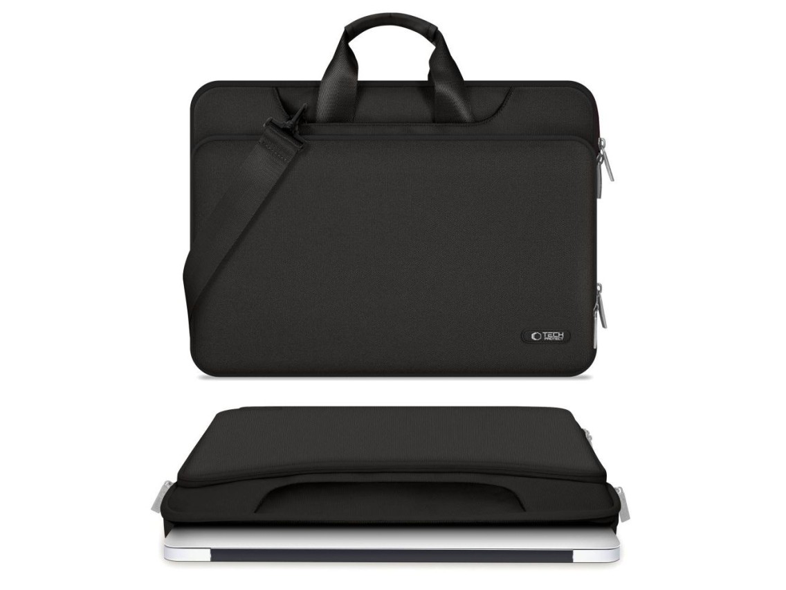 Bolsa para laptop Tech-Protect Pocket 13-14 - Preta
