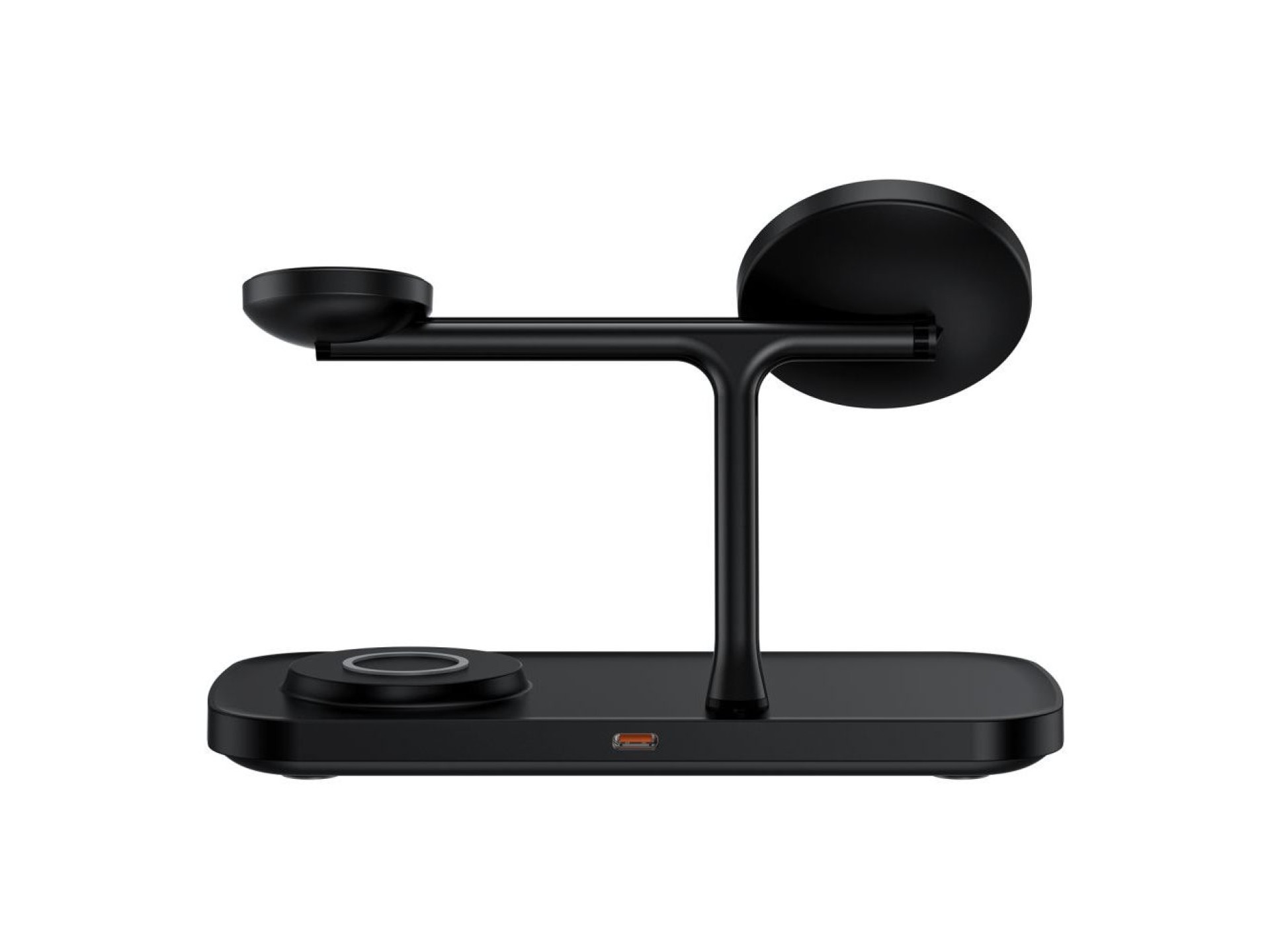 Carregador sem fio Tech-Protect QI15W-A45 3 em 1 com MagSafe para dispositivos Apple - Preto