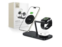 Tech-Protect QI15W-A45 3in1 Wireless Charger with MagSafe for Apple Devices - Black
