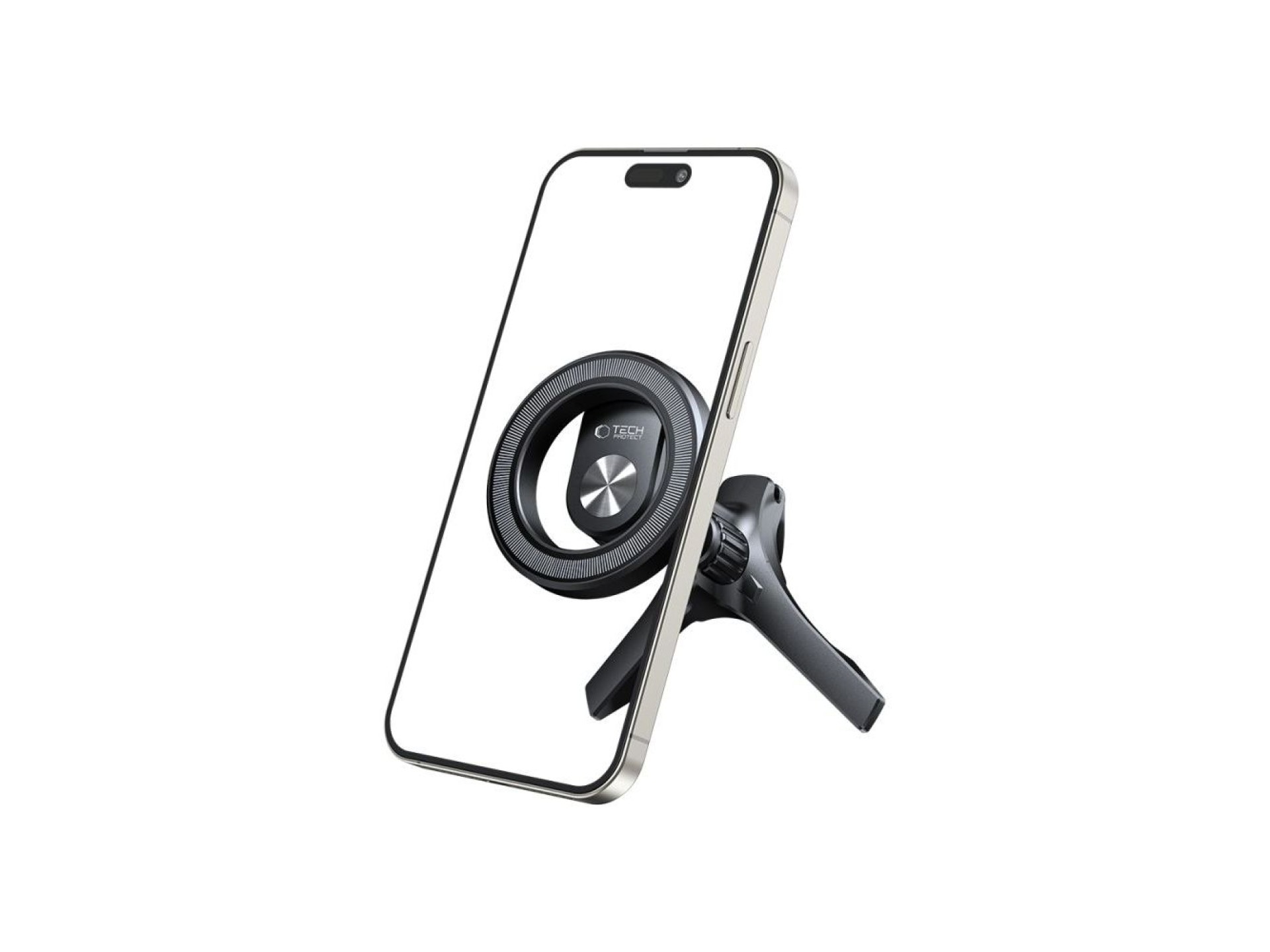 Suporte para saída de ar veicular Tech-Protect N53 com anéis MagSafe - Preto