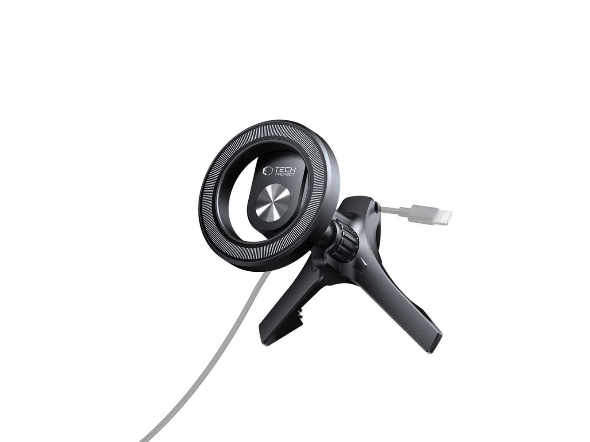 Suporte para saída de ar veicular Tech-Protect N53 com anéis MagSafe - Preto