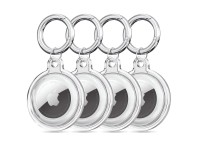Tech-Protect Icon 4-pack Case for Apple AirTag - Transparent