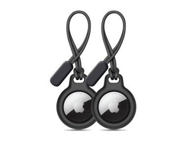 Tech-Protect Rough 2-pack case for Apple AirTag - black Tech-Protect Rough 2-pack case for Apple AirTag - black