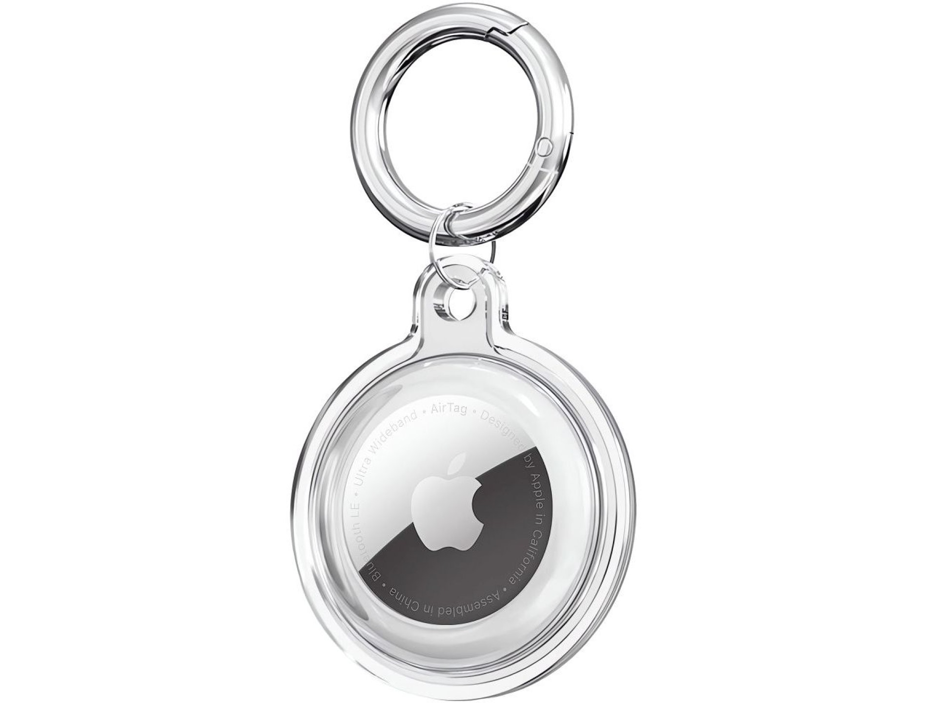 Tech-Protect Icon 4-pack Case for Apple AirTag - Transparent
