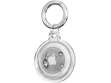 Tech-Protect Icon 4-pack Case for Apple AirTag - Transparent
