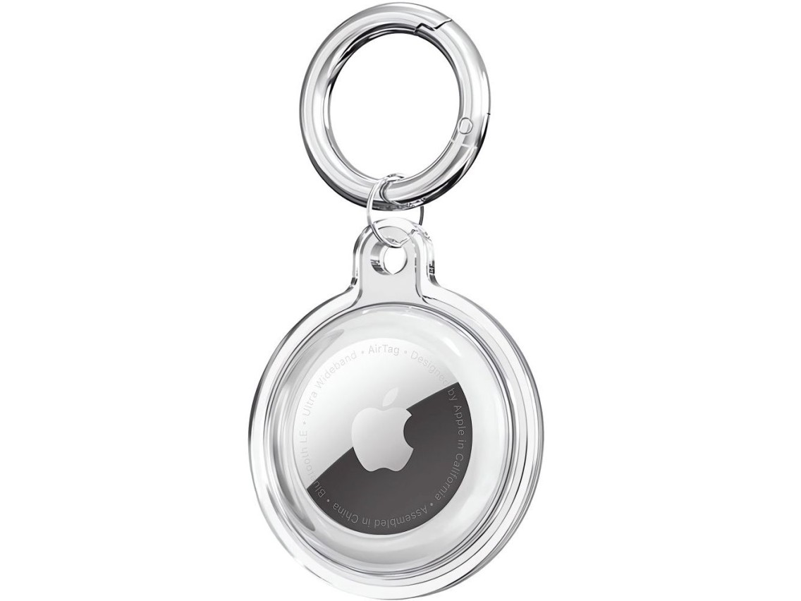 Tech-Protect Icon 4-pack Case for Apple AirTag - Transparent