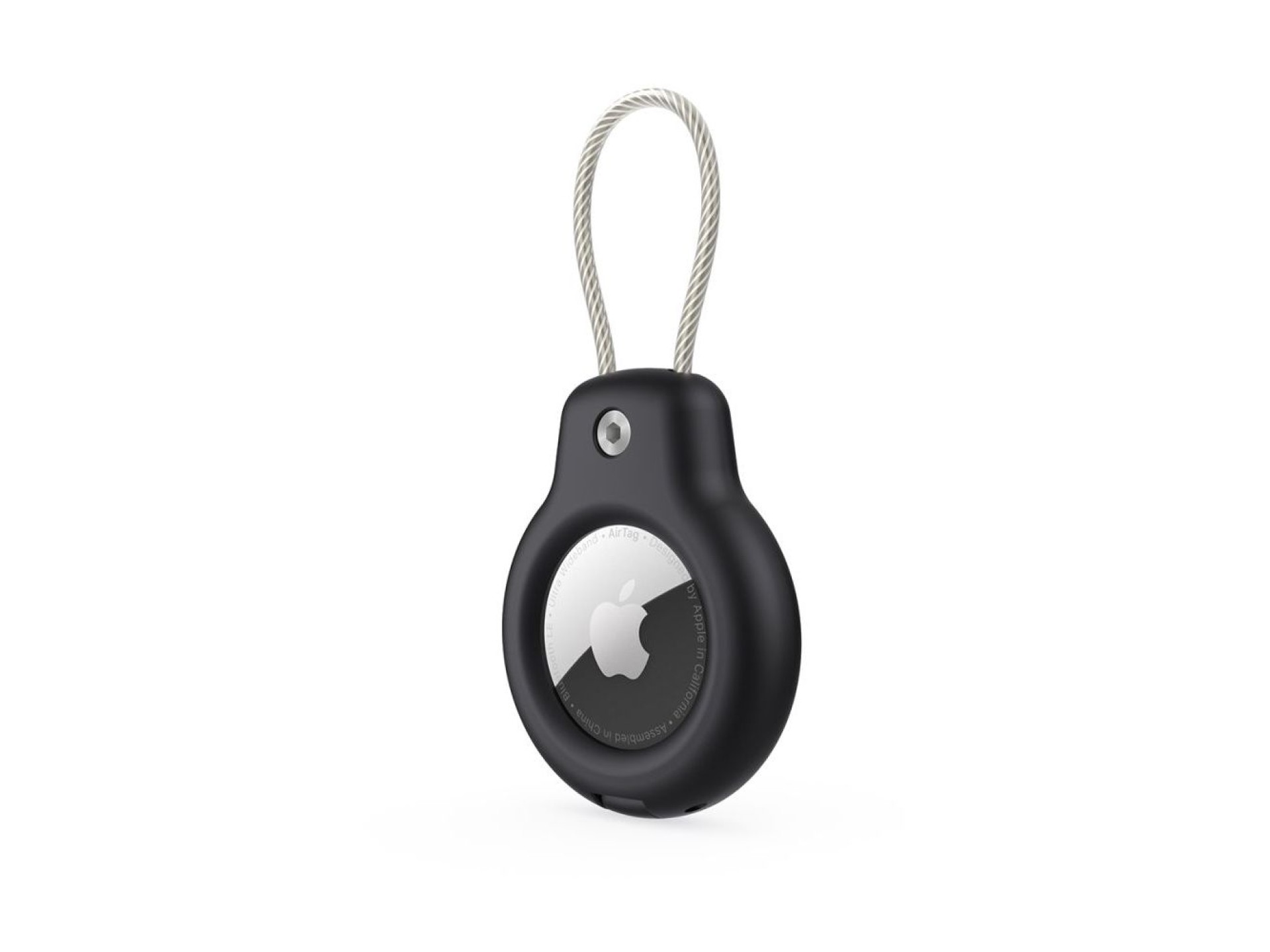 Capa Tech-Protect Rough Vein para Apple AirTag (pacote com 2) - preta